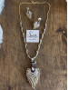 Peacock Gold Aaram Necklace