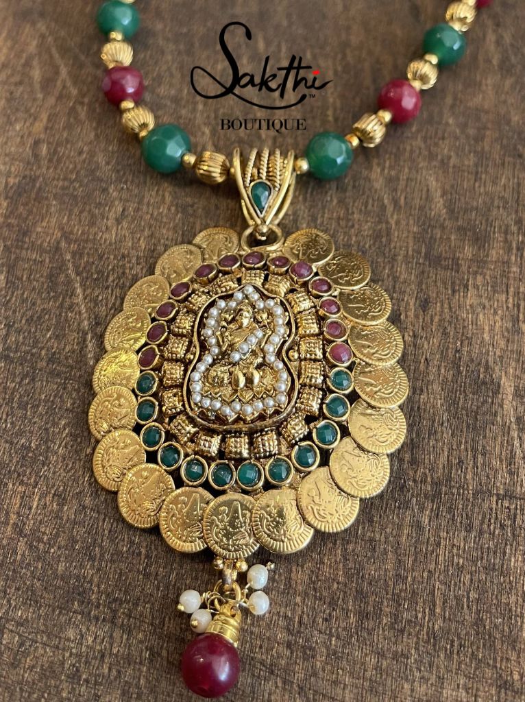 Lakshmi Gold Choker Necklace