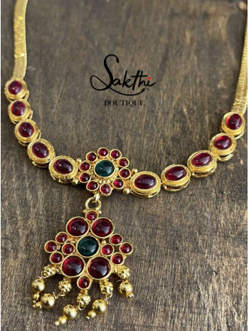 Kundan Gold Choker Necklace