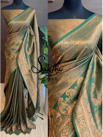 Dark Green: Design B (Embellished Stones)