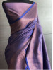 Navy Blue, Copper Zari (Design B)