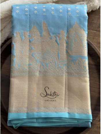 1000  Buttas: Pastel Blue