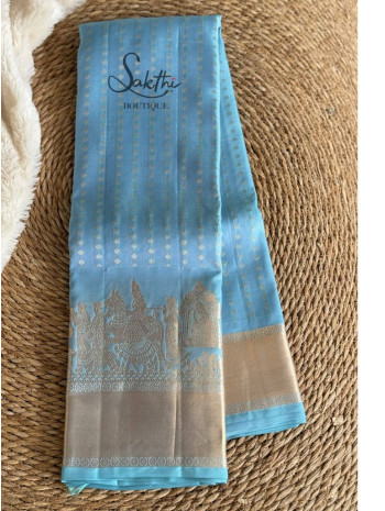 1000  Buttas: Pastel Blue