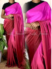 Dual Tone Sheer Satin - Magenta + Maroon Dual Tone Sheer Satin - Magenta + Maroon